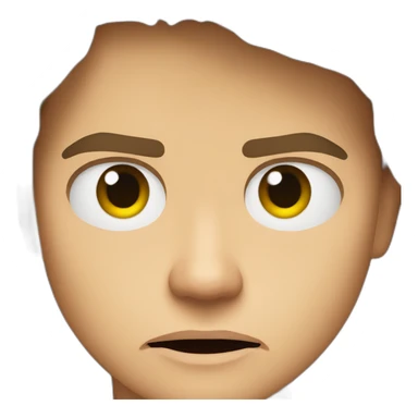 Anakin Skywalker angry with blood eyes sticker