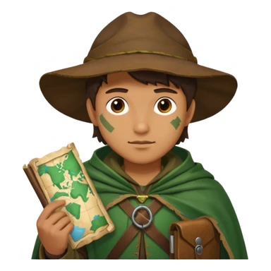 Ranger with map sticker