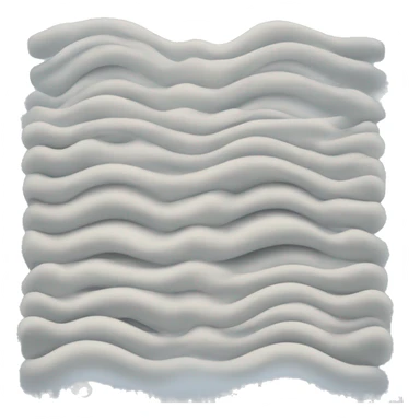 3 isolated waves of airflow sticker