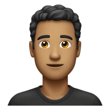 Homme noir dont le nom est PHAREL sticker