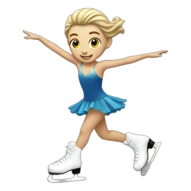 figure skating sticker