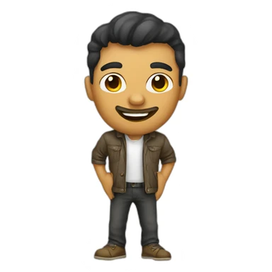 Crazy designer sticker