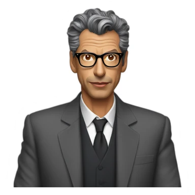 Jeffrey Lynn Goldblum sticker