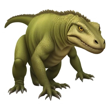 Komodo dragon sticker