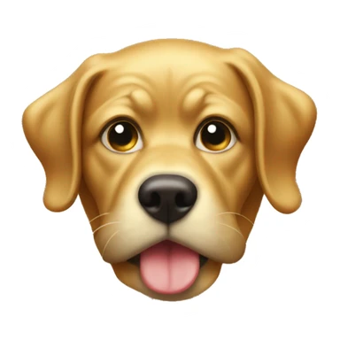 Golden tounge  sticker