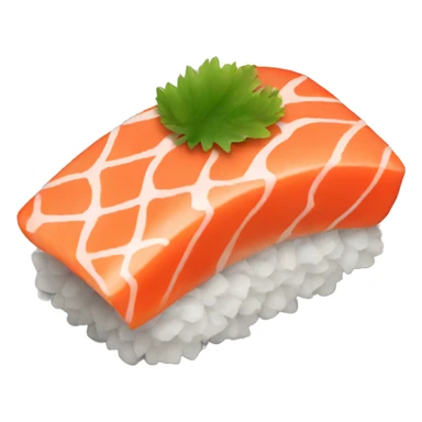 salmon sushi sticker