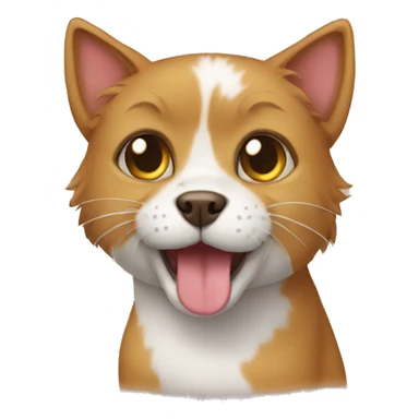 Dogcat sticker