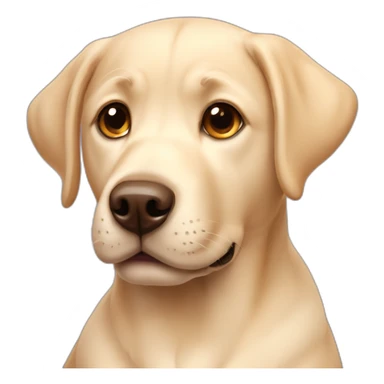 Cute little Labrador Retriever sticker