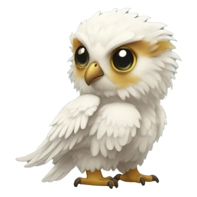 Cute cool winged animal hybrid  sticker