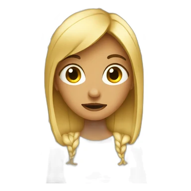 girl with censored words sticker