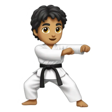 karate kid sticker