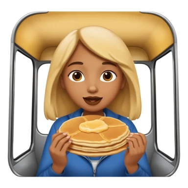 pancake bus sticker