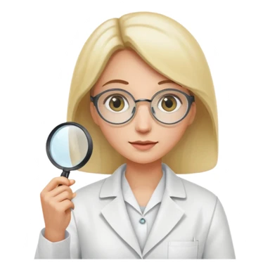 entomologist woman sticker