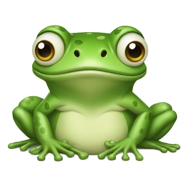 Almighty Frog sticker