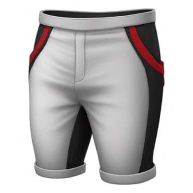 pantalon rouge et noir sticker