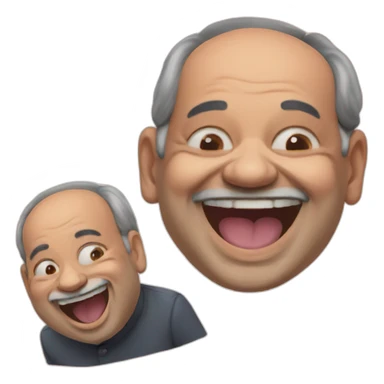 Amit Shah laughing  sticker