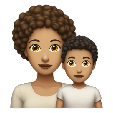 Lightskin whit a withe mother sticker