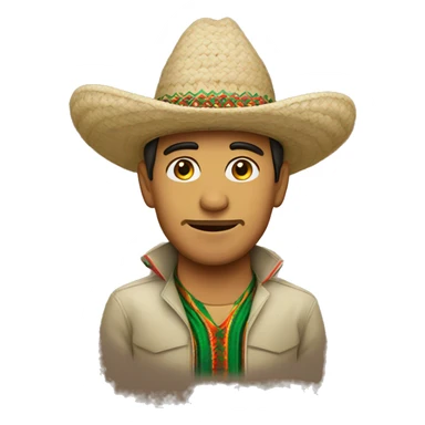 Camilo con gorro de México  sticker