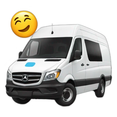 sprinter van WITH AMAZON LOGO sticker