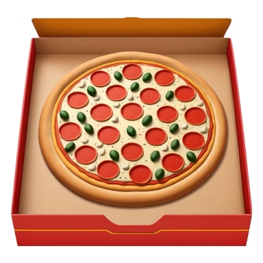 Little Caesar’s pizza box sticker
