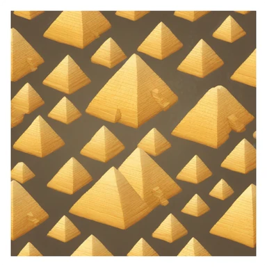 egyptian pyramids sticker