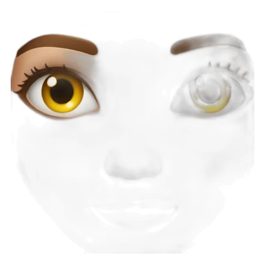 Eyes eyelashes sticker