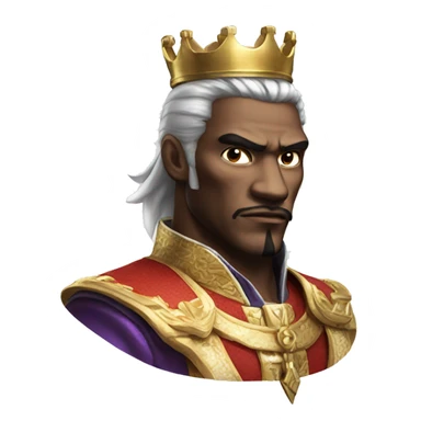 King from tekken sticker
