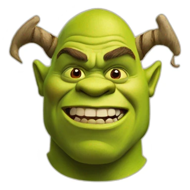 shrek ogre sticker