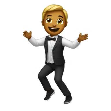 christian oy dancing sticker