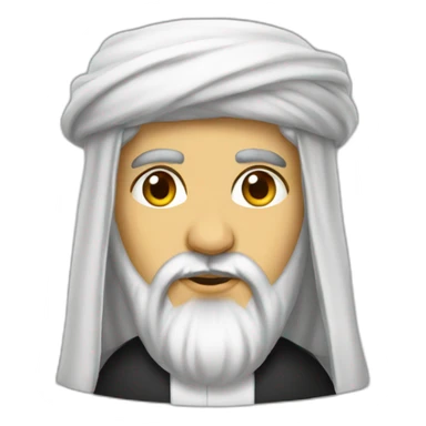Shiite cleric sticker