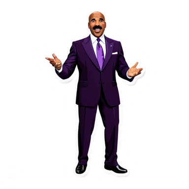 Steve Harvey  sticker