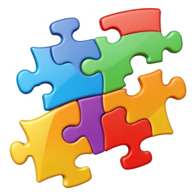 puzzle emoji about Speed over Perfection sticker