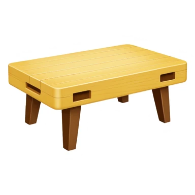 light yellow coffe table
 sticker