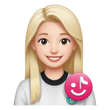 Verificado de tik tok sticker