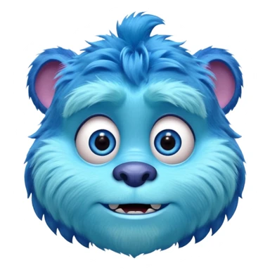sully from monsters inc sticker