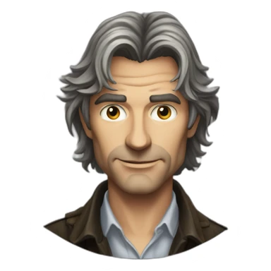 Gabriel Knight from The Beast within sticker