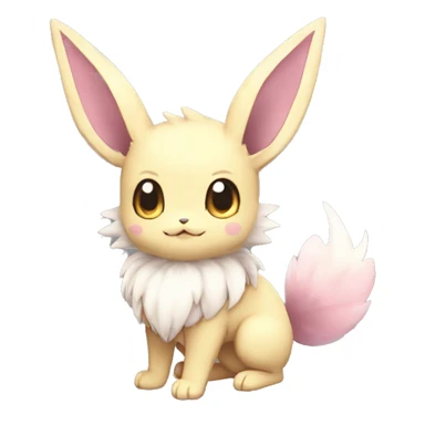 Kawaii Eeveelution-Cute-Pokémon-fusion full body sticker
