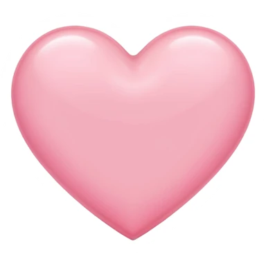 aesthetic light pink heart  sticker