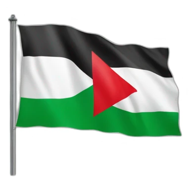 Le drapeau de la Palestine sticker