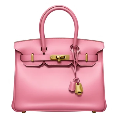 birkin bag pink ultra K sticker