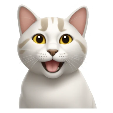 Gato entero  sticker