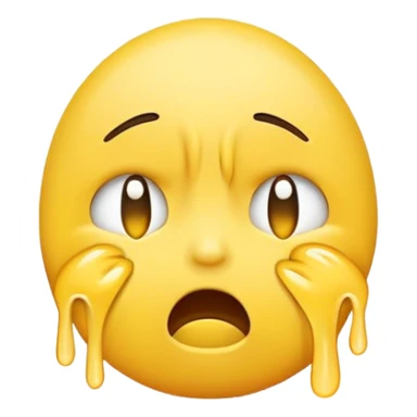 emoji strangling itself  sticker