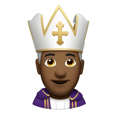 Bishop's staff  sticker