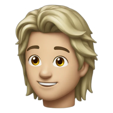 Буквы MM красно белые  sticker