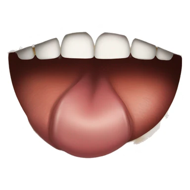 Man bite lip sticker