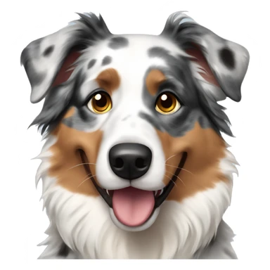 Merle Australian shepherd  sticker