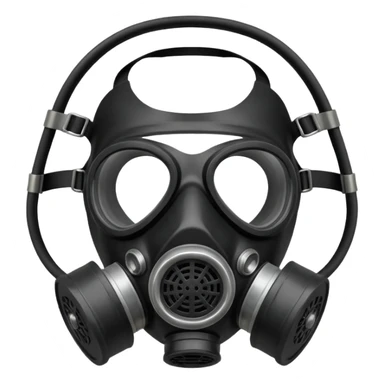 gas mask sticker