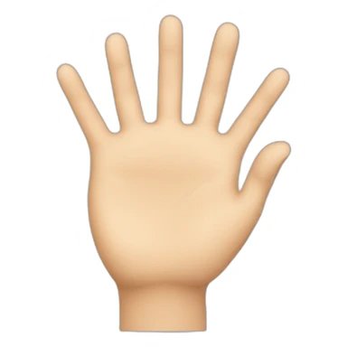 Hand im Gesicht sticker