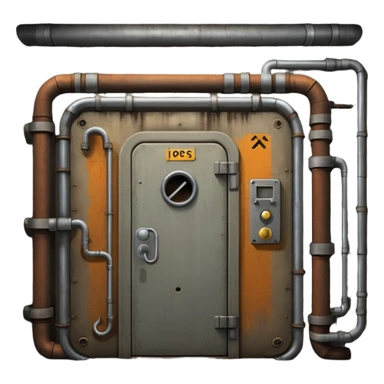 underground bunker png sticker