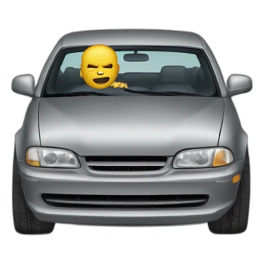 Limp Bizkit In A Car sticker